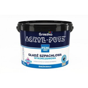 Glaistas-tinkas AKRYL-PUTZ FINISZ FS20  1.5 kg Sniežka (6)