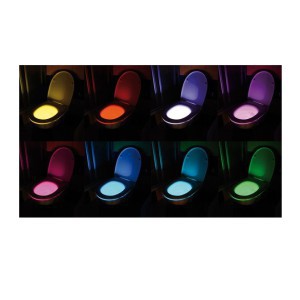 Lemputė naktinė unitazo apšvietimui LED 8 spalvos 75455 FALA
