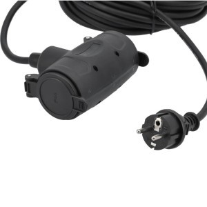 Ilgintuvas elektros statybinis 15 m 2G tipo F schuco IP44 YT-81031 YATO