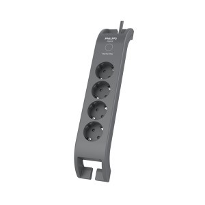 Ilgintuvas elektros 2 m 4 lizdų su įžem. Philips 871258157529