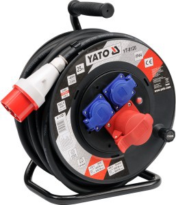 Ilgintuvas elektros ritėje 25 m 5G 2.5 mm YT-8120 YATO