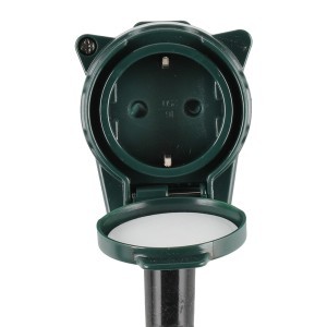 Kištukas IP44 tinka naudoti lauke/viduje 16 A / 250 V Tarmo 614134