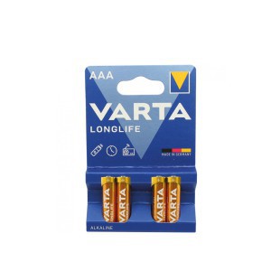 Elementai AAA 4 vnt Longlife Varta 16348