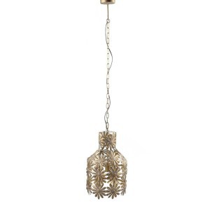Šviestuvas pakabinamas metalinis aukso sp. D35xH61 cm E27 PTMD 98766