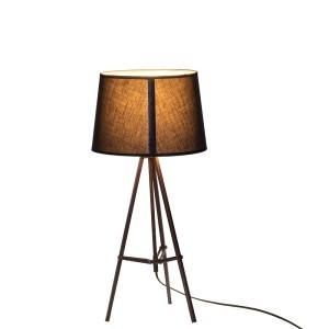 Šviestuvas stalinis metalinis su gaubtu D30xH64 cm 4Living 608172