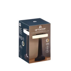 Šviestuvas stalinis liečiamas 9x12x20 cm įkraunamas Giftdecor 12773