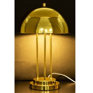 Šviestuvas stalinis auksinės spalvos 47x30x30  cm 170442