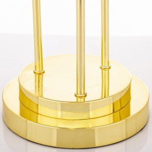 Šviestuvas stalinis auksinės spalvos 47x30x30  cm 170442