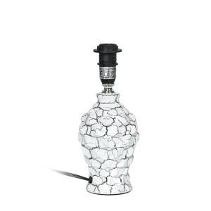 Šviestuvas stalinis keramikinis su gaubtu 20.5x32 cm 8445393444048