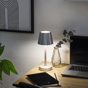 Lempa stalinė liečiama H26 cm Home Deco LA0155