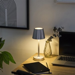 Lempa stalinė liečiama H26 cm Home Deco LA0155