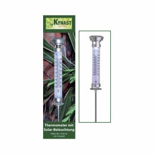 Termometras lauko įsmeigiamas su saulės baterija (-30 +50) 59x9 cm 613-401823