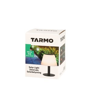 Šviestuvas sodo su saulės baterija D13xH17 cm Tarmo 635933
