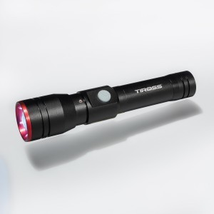 Žibintuvėlis pakraunamas 2200mAh 600 lm IPX4 ZOOM TIROSS TS1159