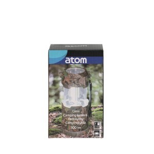 Žibintuvėlis/lempa turistinė COB 300 lm ir LED 60 lm Atom 632383