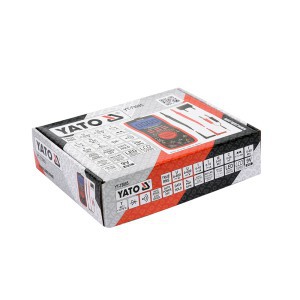 Testeris elektros skaitmeninis daugiafunkcinis 9 V TRUE RMS  YT-73085 YATO