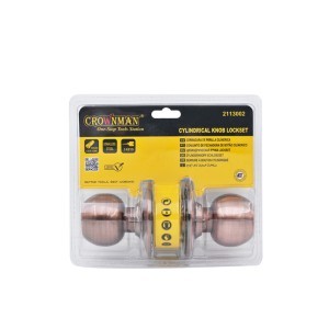 Spyna durims su burbulinėmis rankenomis ir cilindru 2113002 Crownman