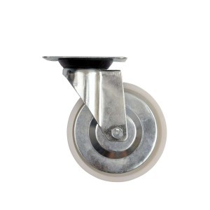 Ratukas vežimėliui fiksuotas poliamidinis D125 100 kg 87433 Vorel