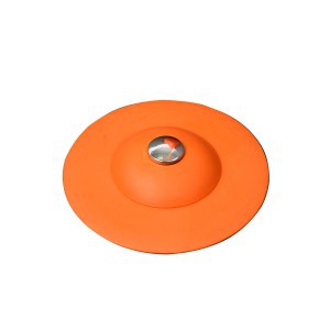 Kamštis kriauklei/voniai silikoninis 100x36 mm oranžinis 74783 FALA