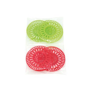 Sietelis kriauklei plastikinis 2 vnt D8 cm 54416