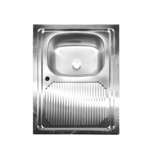 Plautuvė uždedama 80*60 cm su padėklu kair. Franke Vok.