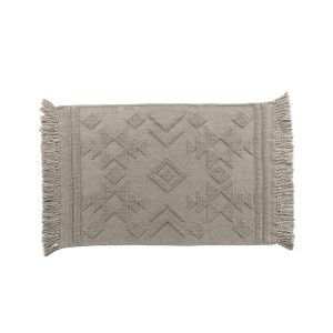 Kilimas 60x90 cm medvilnė, pilkos sp. CILAOS douceur d'intérieur