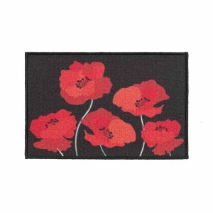 Kilimėlis durų poliamidinis 40x60 cm COQUELICOTS douceur d'intérieur