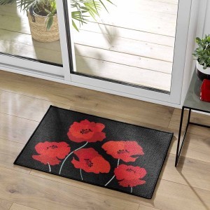 Kilimėlis durų poliamidinis 50x80 cm COQUELICOTS douceur d'intérieur
