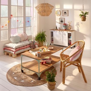 Kilimas D80 cm natūralus džiutas Atmosphera 164013