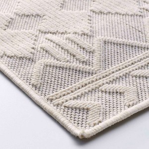 Kilimas 120x170 cm polipropilenas, smėlio sp. VALAM douceur d'intérieur