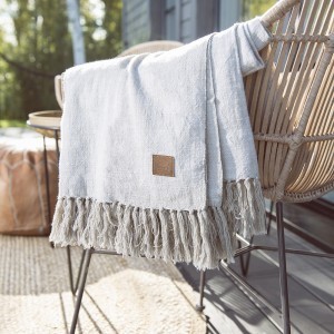 Pledas 130x170 cm kreminis, medvilninis Fanni K 326181