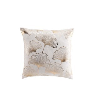 Pagalvėlė dekoratyvinė 45x45 cm kreminės/aukso spalvos KENZY douceur d'intérieur