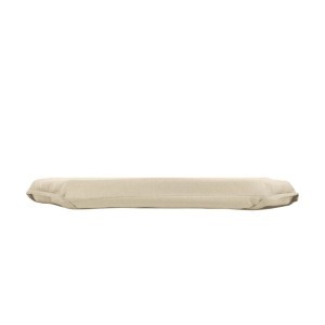 Pagalvėlė kėdei 40x40x3 cm kreminės spalvos, poliesteris douceur d'intérieur