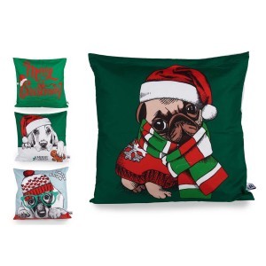 Užvalkalas pagalvėlei kalėdinis 45x45 cm poliesteris Krist+ 96151 KLD