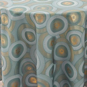 Staltiesė apvali D180 cm poliesteris ECLIPSE douceur d'intérieur