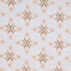 Staltiesė 140x240 cm balta/rusva (poliesteris) Atmosphera 163930C2