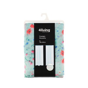 Dieninė užuolaida 2 vnt 140x240 cm poliesteris Floreo 4Living 653388