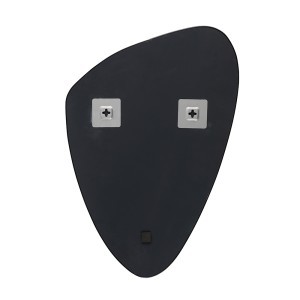 Veidrodis pakabinamas metaliniame juodos spalvos rėme 40x60 cm 4Living 622485