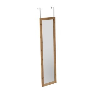 Veidrodis pakabinamas ant durų 30x1,5x110 cm bambukinis rėmas 5Five 174640