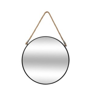 Veidrodis pakabinamas D55 cm juodos sp. metalinis rėmas Atmosphera 162344A