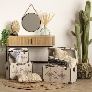 Veidrodis pakabinamas D55 cm juodos sp. metalinis rėmas Atmosphera 162344A