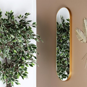 Veidrodis pakabinamas ovalus 30x100 cm Home Deco HD0029