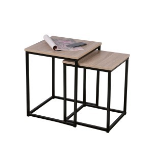 Staliukas 2 vnt kompektas 40x40x50 cm 35x35x45 cm Urban Living 151353  nostock