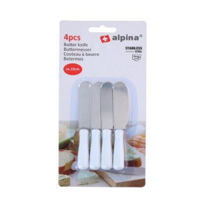 Peiliai sviestui 4 vnt. 10 cm ALPINA 871125205846