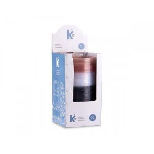 Dubuo plastikinis skaidrus  7 l D32,5 cm Better Clean 82087