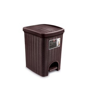 Šiukšliadėžė 20 l Elegance ruda 30801 Italija STEFANPLAST (6)