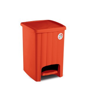 Šiukšliadėžė su pedalu 20 l 30x26x38.5 cm plastikinė 21258 Stefanplast