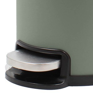 Šiukšliadėžė metalinė 3 l su lėto uždarymo mech. METALINE douceur d'intérieur