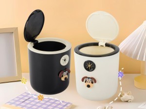 Šiukšliadėžė vaikiška plastikinė 2 l 16.5x14x14 cm (mix 2) 27330