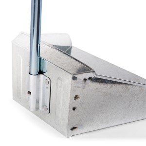 Semtuvėlis šiukšlėms ilgu kotu metalinis cinkuotas PERFETTO 0483B